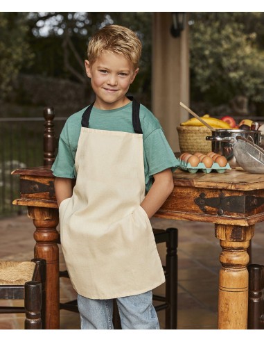 WES-W362-Fairtrade Cotton Junior Craft Apron
